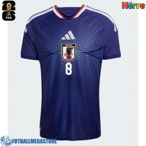 Fotballdrakt Herre Japan Takumi Minamino #8 Hjemmedrakt VM 2026 Kortermet